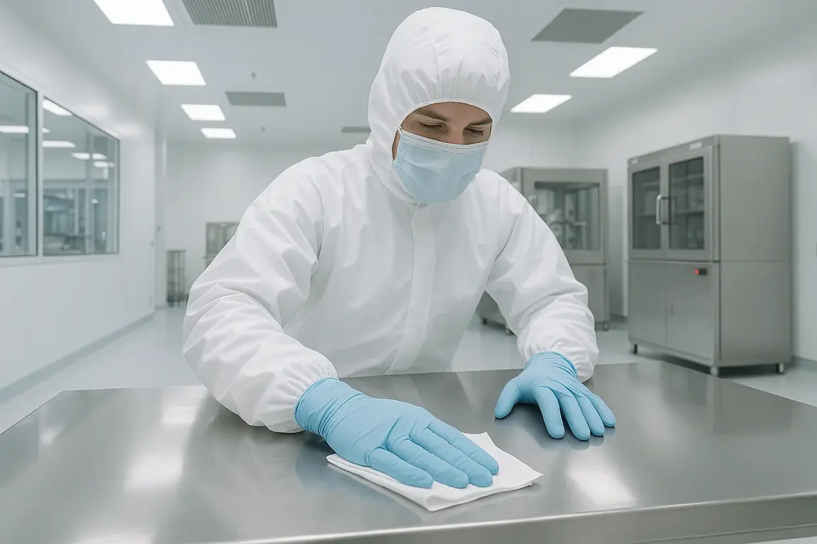Professional cleanroom cleaning services