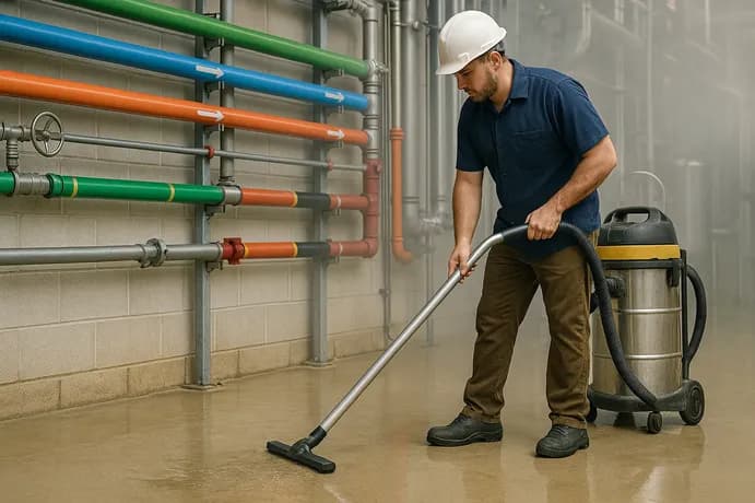 Chemical plant cleaning services