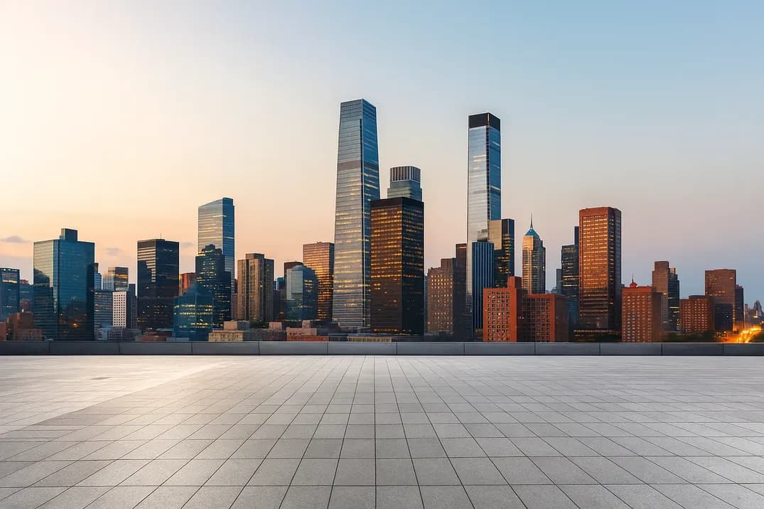 Commercial real estate properties and office buildings