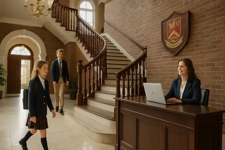 Private school facility with premium finishes
