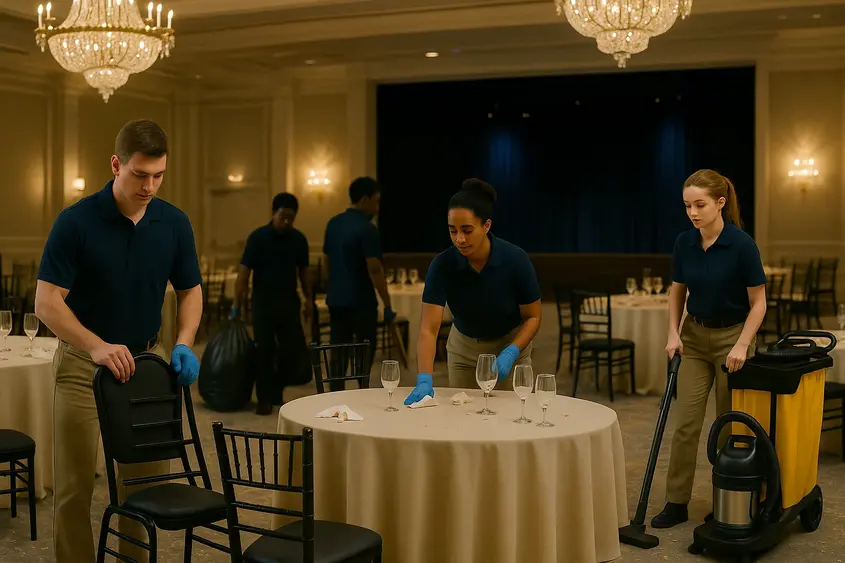 Event setup and cleanup services