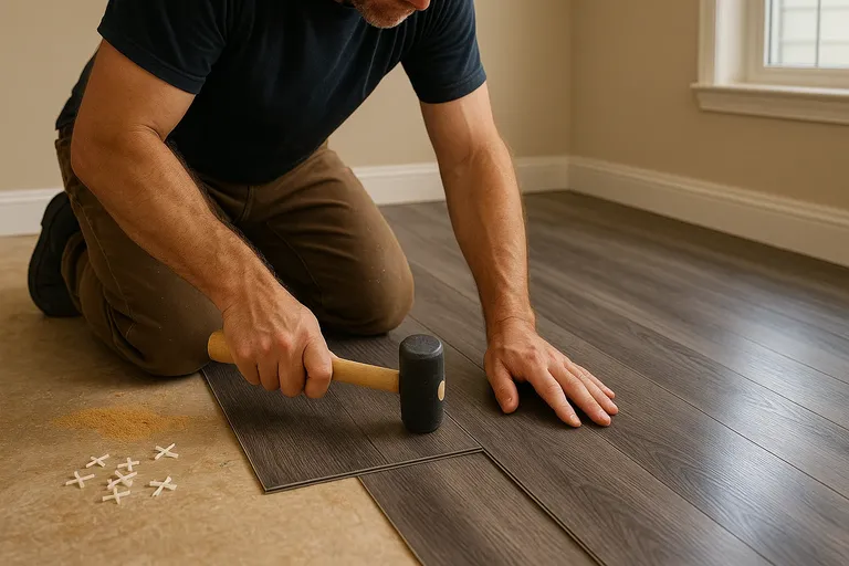 Professional flooring installation