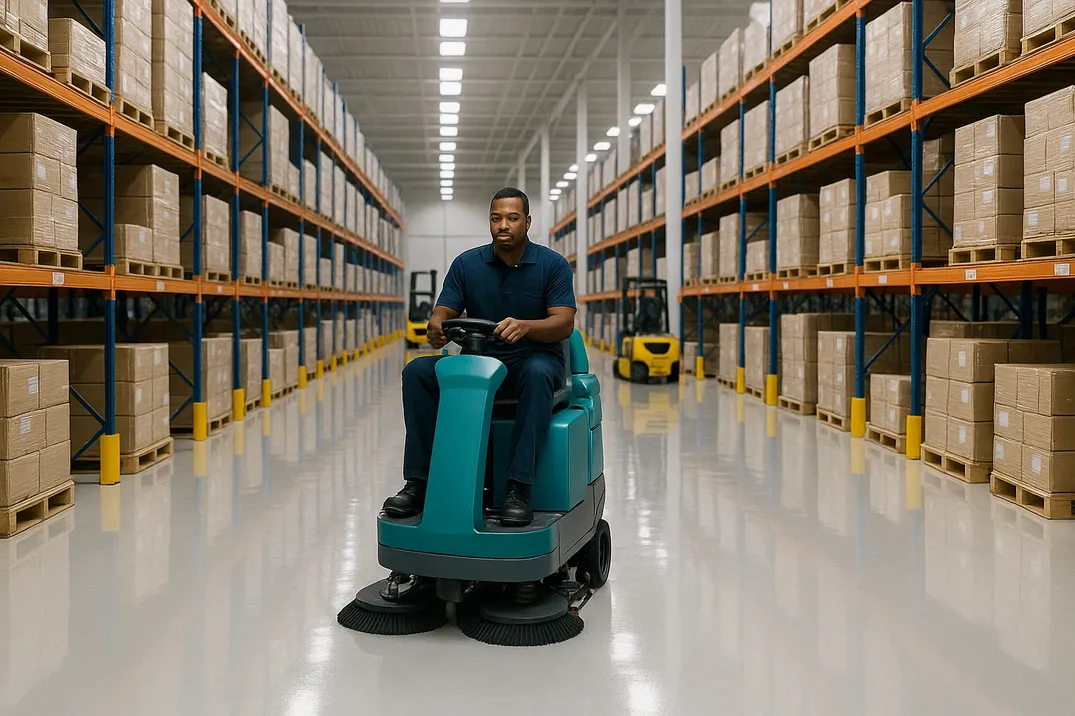 Industrial facility cleaning