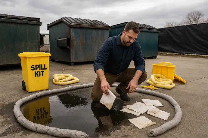 Industrial waste management services