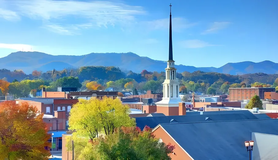 Johnson City Tennessee facility services with Appalachian mountain backdrop