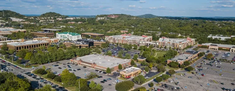 Brentwood Tennessee Maryland Farms business district and upscale community
