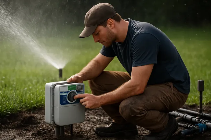 Irrigation system installation and maintenance