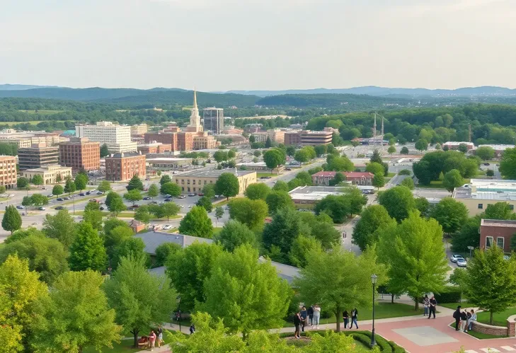 La Vergne Tennessee industrial and warehouse district