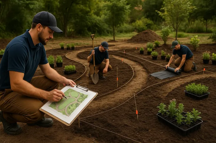 Landscape design and installation services