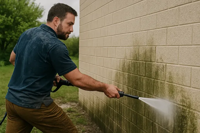 Pressure washing and surface restoration