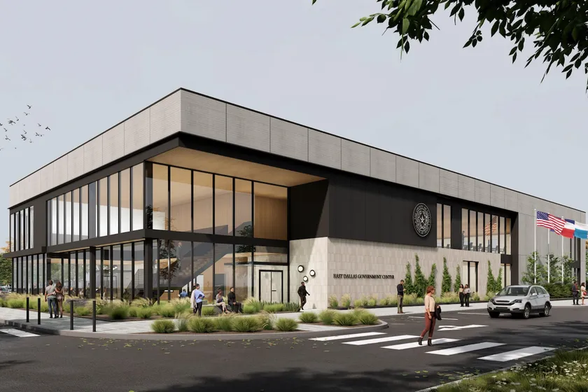 Professional government building with clean architecture and public accessibility